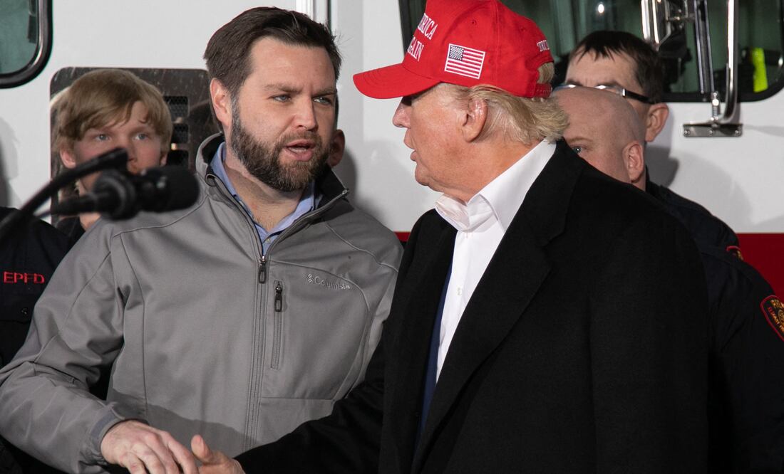 Quién es J.D. Vance, senador de Ohio, candidato a vicepresidente de Trump (Photo by Rebecca DROKE / AFP)