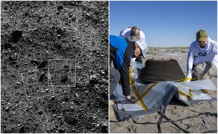 NASA logra traer a la Tierra muestra de asteroide por primera vez en su historia