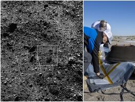 NASA logra traer a la Tierra muestra de asteroide por primera vez en su historia