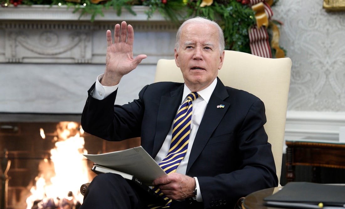 Biden advierte sobre la estrategia de Israel acerca de inundar los túneles de Gaza. Foto: EFE