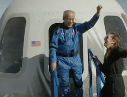 Blue Origin, de Jeff Bezos, lleva pasajeros al espacio después de casi dos años