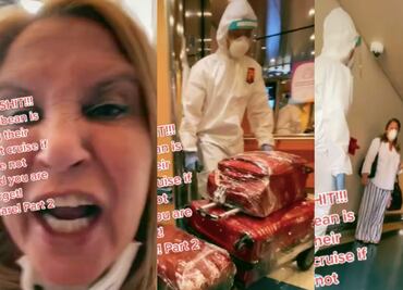 Expulsan a mujer de crucero por dar positivo a covid; acusa resultados falsos