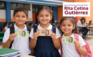 Beca Rita Cetina 2026: estos alumnos de primaria DEBEN registrarse en enero para recibir el apoyo $1,900 pesos