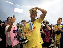 Elogian gesto de Igor Lichnovsky con su compañero Kevin Álvarez tras triunfo del América