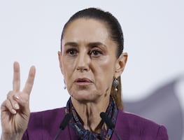 Sheinbaum desmiente a Trump sobre el supuesto control de los cárteles en México