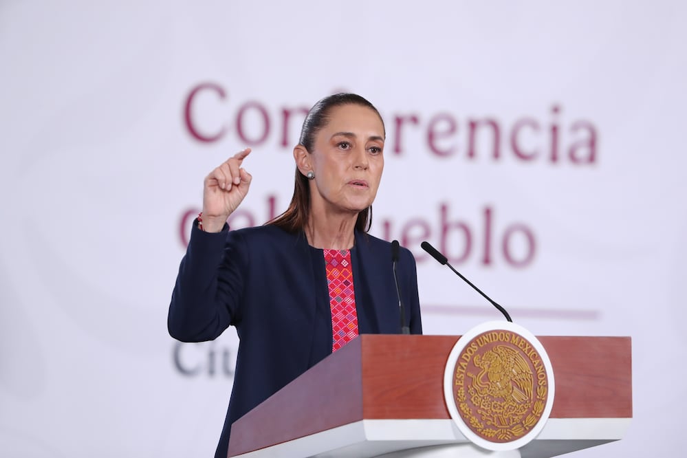 Sheinbaum responde al embajador de Estados Unidos: “Respete los asuntos internos de México”. Foto: EFE/Mario Guzmán