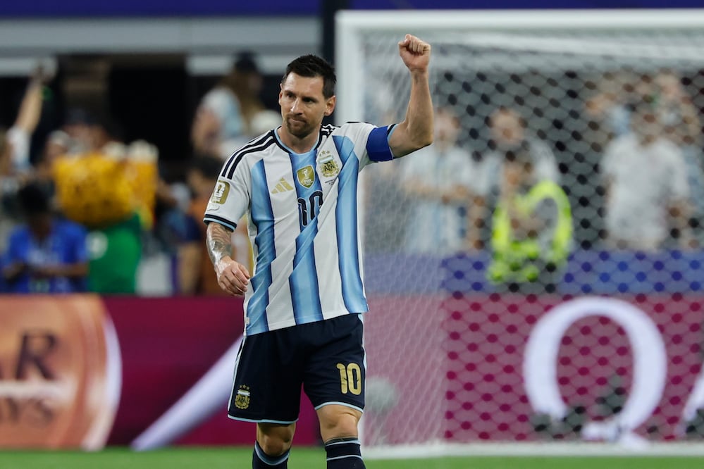 Messi bate el récord histórico de goles en Mundiales pese a fallar un penal ante Austria. EFE/Mariscal