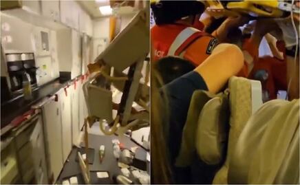 Turbulencias mortales: Un muerto y 30 heridos en vuelo de Londres a Singapur. VIDEOS