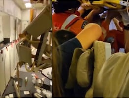 Turbulencias mortales: Un muerto y 30 heridos en vuelo de Londres a Singapur. VIDEOS