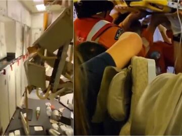 Turbulencias mortales: Un muerto y 30 heridos en vuelo de Londres a Singapur. VIDEOS