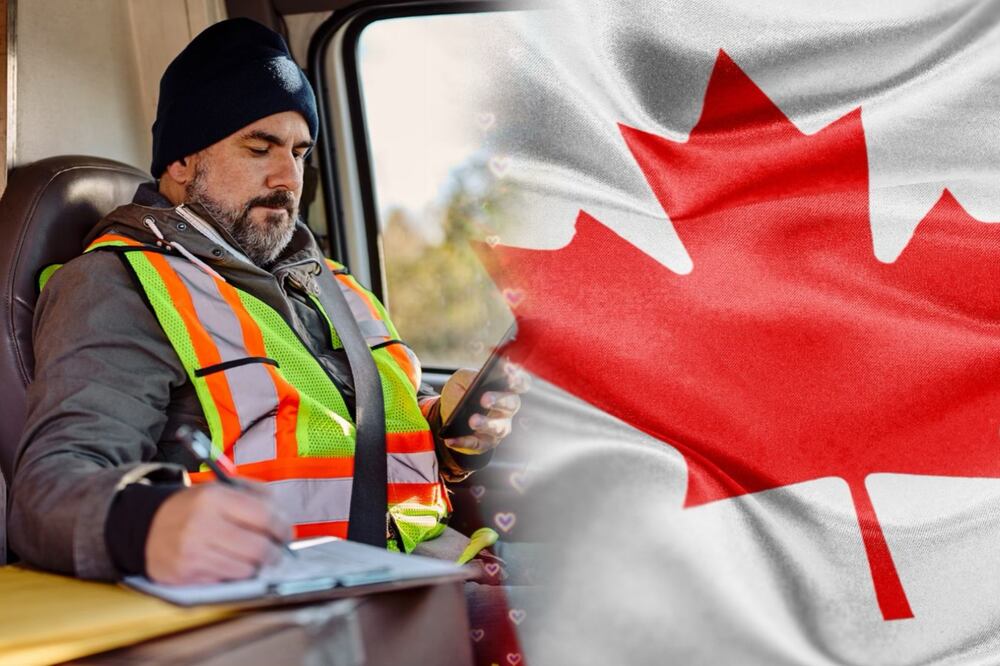 Solicitan 5 camioneros para trabajo en Canadá con salario de más de $44,000 mensuales. Fotos iStock Drazen Zigic/husayno