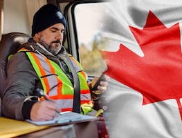 Solicitan 5 camioneros para trabajo en Canadá con salario de más de $44,000 mensuales