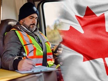 Solicitan 5 camioneros para trabajo en Canadá con salario de más de $44,000 mensuales