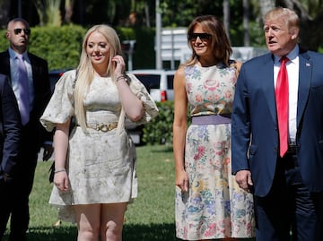 Trump felicita a su hija Tiffany por su graduación... 4 días tarde