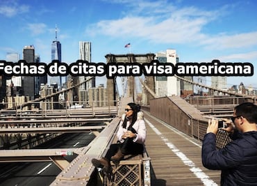 ¿Hay citas para tramitar la visa americana? Aquí las fechas disponibles