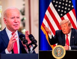 Biden y Trump llegan al debate presidencial con las encuestas más ajustadas que nunca