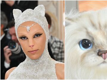 La conmovedora razón por la que Jared Leto y Doja Cat acudieron a la Met Gala vestidos de gato