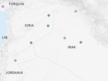 Estados Unidos bombardea objetivos en Siria e Irak en respuesta al ataque en Jordania