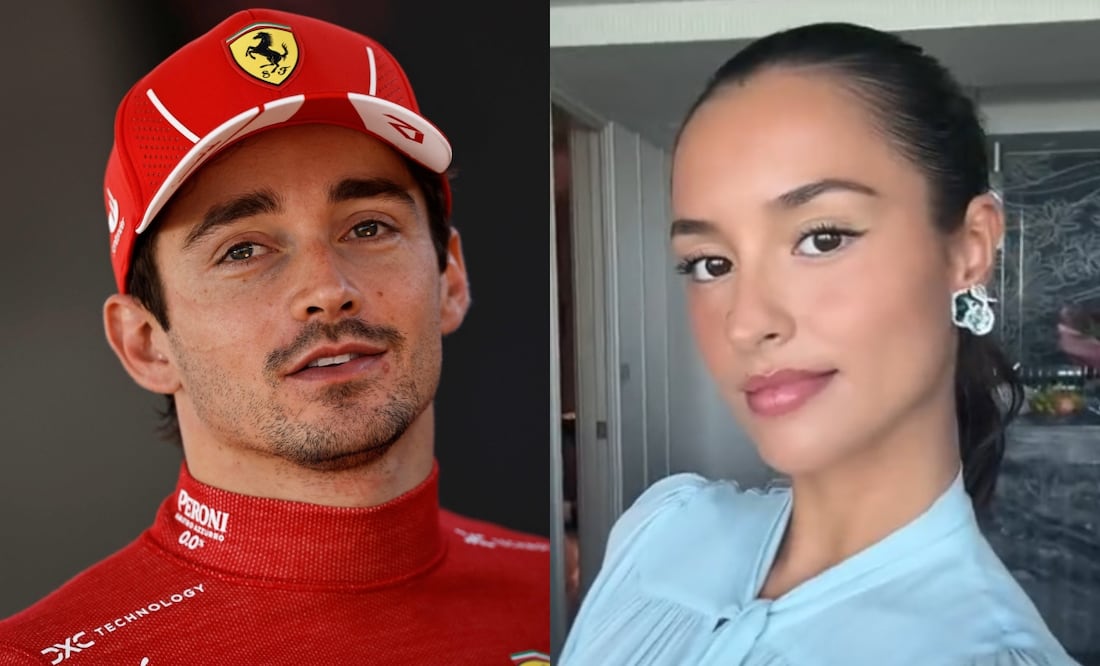¿Quién es la novia de Charles Leclerc? Conoce a la influencer que conquistó al piloto de la Fórmula 1. Foto: AFP / Tomada de TikTok @alexandrasaintmleux