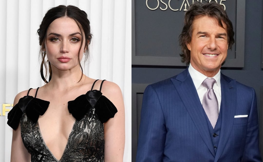 Ana de Armas dice estar lista para tener un bebé, pero Tom Cruise no la reconoce como novia. Foto: Photo by VALERIE MACON / AFP / Photo by Jordan Strauss/Invision/AP.