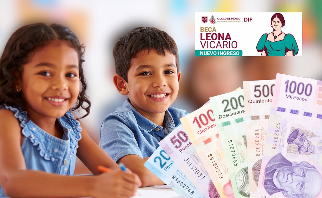 Beca Leona Vicario 2026: ¿quiénes pueden recibir mil pesos al mes y cómo registrarse?. Foto: Canva / Bienestar Educativo CDMX