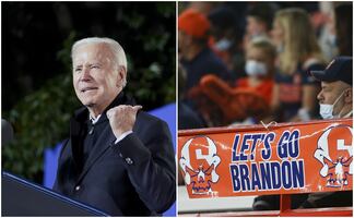 "Let's Go Brandon”, el código con el que los republicanos insultan a Biden