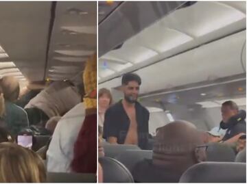 Pasajero termina con ojo morado tras pelea en vuelo a Miami: “Si me desafías, te mataré”