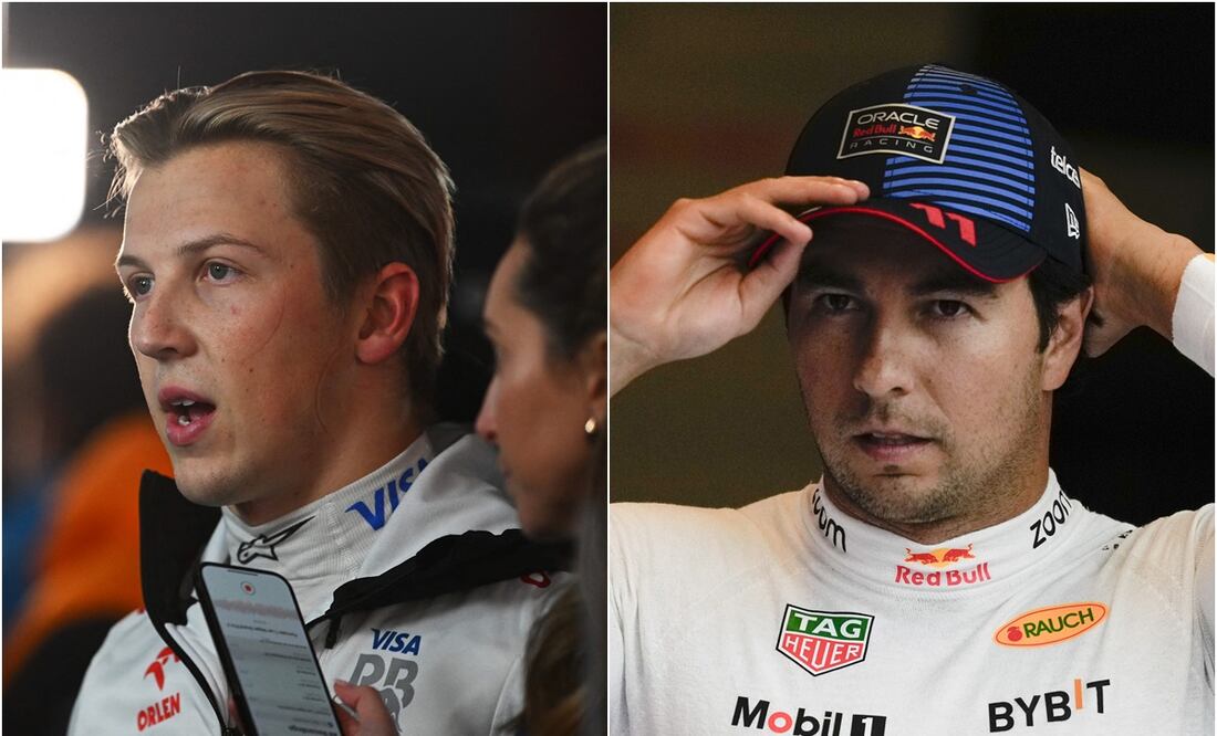 Tras decirle adiós al ‘Checo’ Pérez, Red Bull elige a Liam Lawson como su reemplazo en la F1 de 2025. foto: AFP/AP