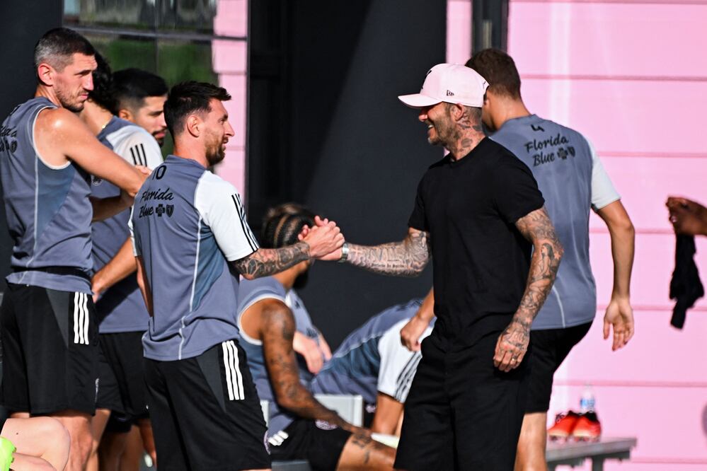 Beckham: Messi en Inter Miami, un regalo para EU y un cambio para la MLS. (Photo by CHANDAN KHANNA / AFP)