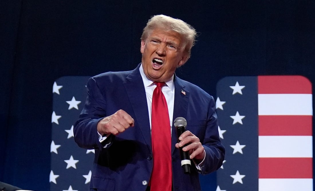 Trump dice que Israel debería “golpear” las instalaciones nucleares iraníes. Foto: AP