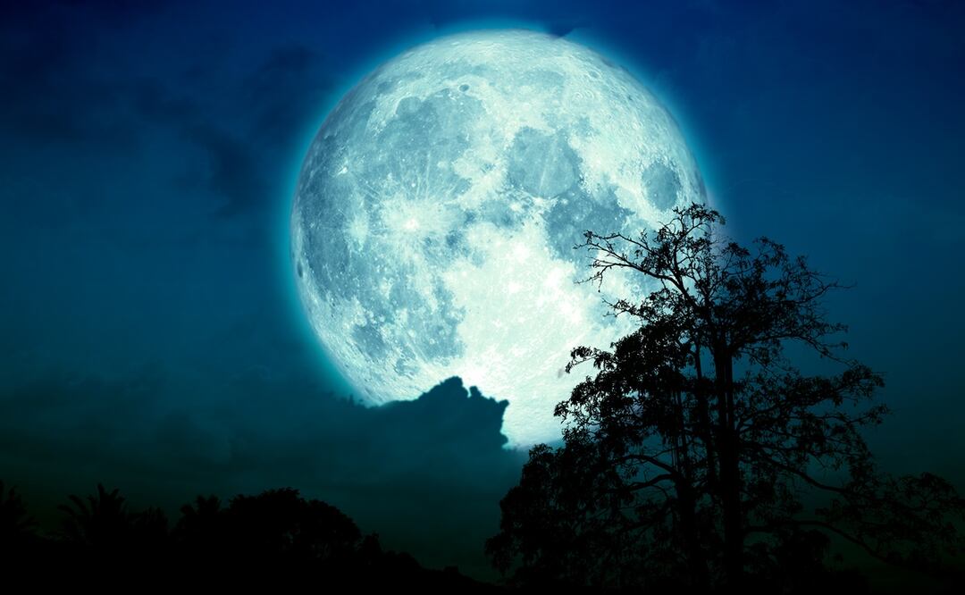 Superluna Azul. Foto: iStock