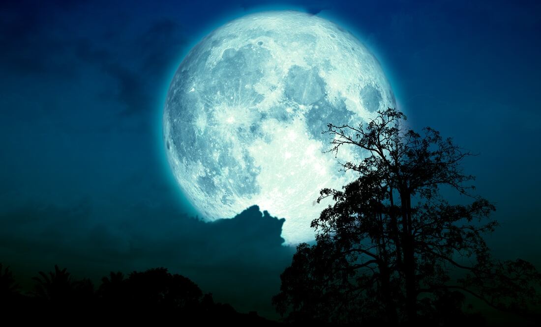 Superluna Azul. Foto: iStock