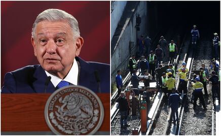 López Obrador promete "la verdad" en accidente de metro que dejó un muerto