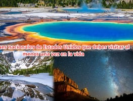 ¡Bellísimos! 7 parques nacionales de Estados Unidos que debes visitar al menos una vez en la vida