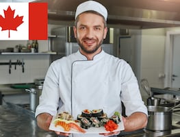 ¡Hay vacantes para mexicanos! Trabaja en Canadá preparando sushi y gana $31,000 pesos
