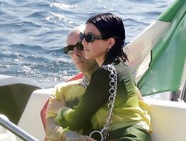 Los videos de la boda de lujo de Kourtney Kardashian y Travis Barker en Italia