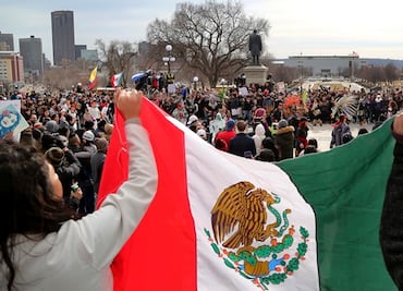 Mapa: Entidades de Estados Unidos donde viven más inmigrantes