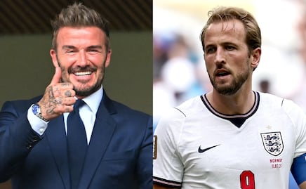 La foto de Harry Kane con David Beckham escondía una historia de amor que nadie imaginaba