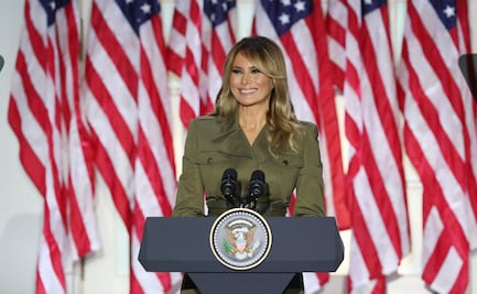 Melania Trump, una primera dama a espaldas de su marido