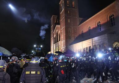 Desalojos y arrestos masivos en universidades de Estados Unidos por protestas propalestinas. VIDEO