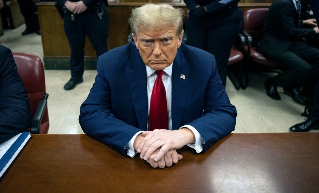 Defensa pide desestimar caso de Trump en Nueva York tras indulto al hijo de Biden. Foto: AP