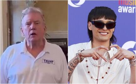 Donald Trump sorprende con nuevo look, ¿al estilo Peso Pluma? VIDEO