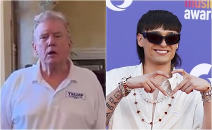 Donald Trump sorprende con nuevo look, ¿al estilo Peso Pluma? VIDEO