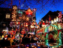 Dyker Heights, la atracción más brillante de la Navidad en Nueva York