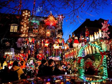 Dyker Heights, la atracción más brillante de la Navidad en Nueva York