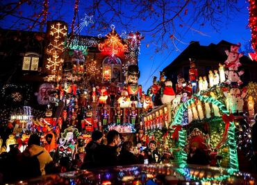 Dyker Heights, la atracción más brillante de la Navidad en Nueva York