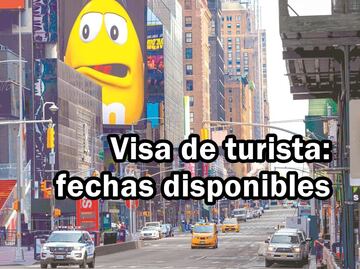 ¿Hasta cuándo hay citas de visa americana? Aquí las fechas disponibles