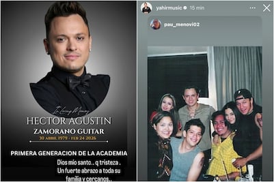 ¿De qué murió Héctor Zamorano? Yahir rompe el silencio y envía desgarrador mensaje a su compañero de La Academia