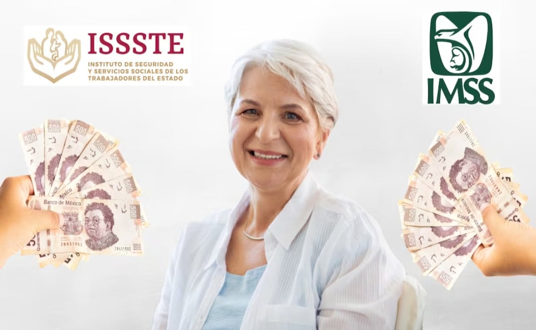 ¿Cuándo depositan la pensión de agosto 2025? Fechas y monto para jubilados IMSS e ISSSTE. Foto: IMSS / ISSSTE / Adobe