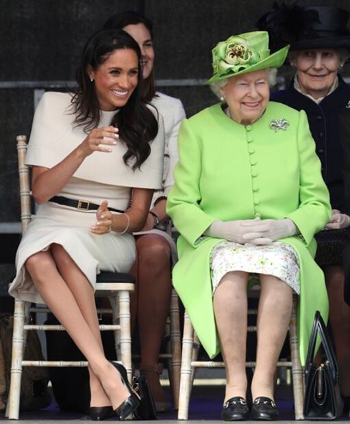 Meghan conquista a la reina Isabel II en primera salida juntas